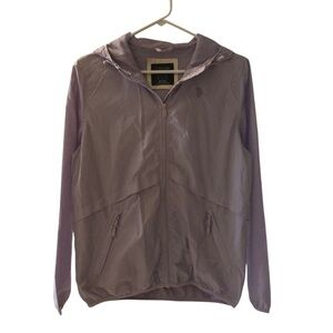 U.S. Polo Assn. Light purple Lavender Hooded Jacket Women’s Windbreaker Size L